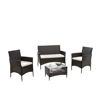 Top Product Reviews for Modern Outdoor Garden Patio Set 4 Piece Set